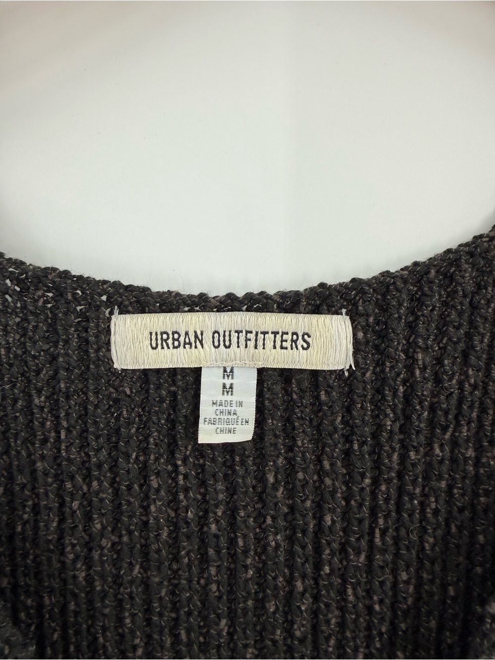 Urban Outfitters Demi Ribbed Sweater Vest | Black | Medium - Picture 8 of 8